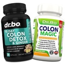 Colon Cleanser Detox Supplement Capsules - 15 Day Colon Cleanse Pills & Probiotic Herbal Formula - Daily Bowel Movement Supplements for Intestinal Stomach Bloating Digestive Gut Cleansing Support