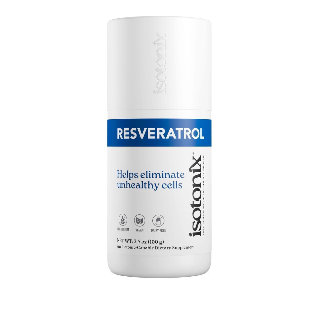 Isotonix Resveratrol Supplement with Resveravine, BioVin ve Vita Blue for Cellular Health, Antioksi Koruma ve Cardiovascular Destek - 30 Hizmet