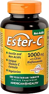 Ester-Vitamin C with Citrus Bioflavonoids 1Vitamin 000 Milligrams 120 Veg Tabs