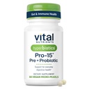 Hyperbiotics Vital Nutrients Pro-15 Prebiotics and Probiotics for Women and Men 