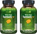 Irwin Naturals ολόκληρο το σώμα Turmeric + Curcumin C3 Complex - 60 υγρά Soft-Gels, πακέτο των 2 - Υποστηρίζει όλη-Body Wellness - 60 Σύνολο εξυπηρετεί