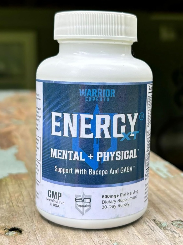 Ruh Uyarısı ve Fiziksel Enerji için Nootropics Enerji Supplements for mental Alertness and Physical Energy | Support mentalty, Brain & Cognitive Function – B, DMAE Bacopa ve GABA - 60 Capsules