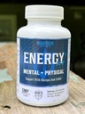 Ruh Uyarısı ve Fiziksel Enerji için Nootropics Enerji Supplements for mental Alertness and Physical Energy | Support mentalty, Brain & Cognitive Function – B, DMAE Bacopa ve GABA - 60 Capsules