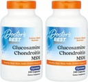 Doktor'un BEST, (2 Pack Glucosamin Chondroitin MSM OptiMSM, 240 Veggie Caps