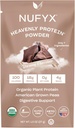 NUFYX® • Heavenly Protein® Powder • World’s Finest 100% Organic American Grown Peas • Vegan • Χωρίς γλουτένη • Low Carb (Dreamy Chocolate, Packet)