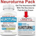 Nerve Relief Cream 4 oz Plus Neuroturna Nerve Υποστήριξη 600 mg ALA Συμπλήρωμα