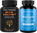 Vital Vitamins Brain Booster Plus + Ανδρικές Πολυβιταμίνες