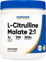 Nutricost L-Citrulline Malate (2: 1) Toz (300 Grams)