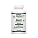 Halal Black Seed Oil, Supports Heart, Brain ve Immune Health, Natural Anti-Oxidant, Non-GMO, Cold-Pressed, 90 Veggie Capsules, Made in USA - Halal Vitaminleri