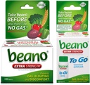 Beano Extra Strength 100ct & beano to Go Pocket Pack 12ct
