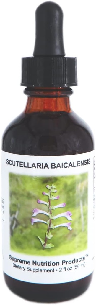 Supreme Nutrition Scutellaria Baicalensis Tincture, 2 fl. oz.