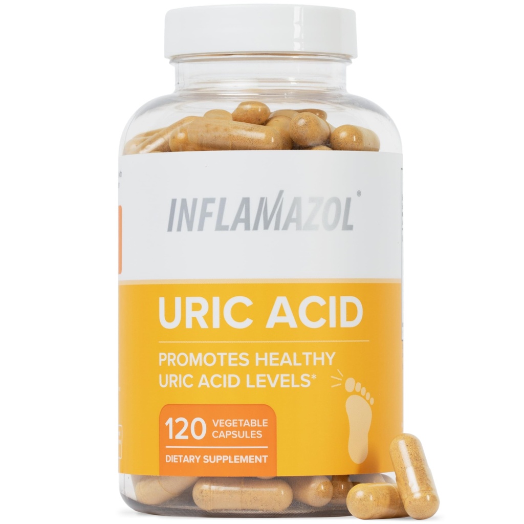 Uric Acid Cleanse – Premium Uric Acid Flush with Tart Cherry, Turmeric & Celery Seed for Joint & Uric Acid Support – Ortak Supplements for Men & Women – 120 Capsules