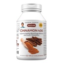 ANDREW LESSMAN Κανέλα 400mg - 120 Κάψουλες - Υψηλή ισχύς, τυποποιημένο εκχύλισμα. Χωρίς Πρόσθετα. Μικρά Εύκολα Καταπιείτε Καψάκια