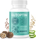 GutOptim Probiyotik & Prebiyotik Capsules | Synbiyotik Gut Health & Bloating Relief for Women & Men | Enzyme with Probiyotiks for Digestive Health | Non-GMO, 60 Ct, 1 Ay Supply