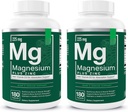 Essential Elements Magnezyum Plus Çinko D3 ile Vitamin | Bilimsel Olarak Formüle edilmiş Kalp, Bone & Muscle Support | 225 mg Triple-Strength Magnezyum Kompleks with Glycinate, Malate, Citrate | 360 Count