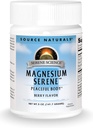 Source Naturals Serene Science Magnezyum Serene, Peaceful Body - Berry Flavored - 5 Ounces
