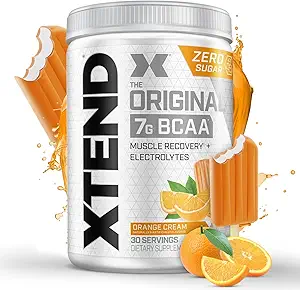 Xtend αρχική BCAA σκόνη 7g BCAA και 2.5g L-Γλουταμίνη, ζάχαρη δωρεάν μετά την προπόνηση μυϊκή αποκατάσταση ποτό με Αμινοξέα για άνδρες και γυναίκες, 30 εξυπηρετούν