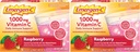 Emergen-C (30 Kont, Raspberry Flavor, 1 ay Supply Dietary Supplement Fizzy Drink Mix with 1000 mg C, 0.32 Ounce Packets, Caffeine Free (Pack of 2)