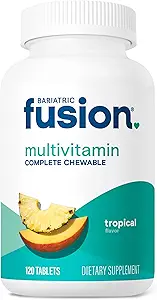 Bariatric Fusion Bariatric Multivitamin with Iron Complete Chewable | Trovor | Post Bariatrik Vitaminler Gastrik Bypass ve Kol Gaztrektomi | One Moon Supply Supply