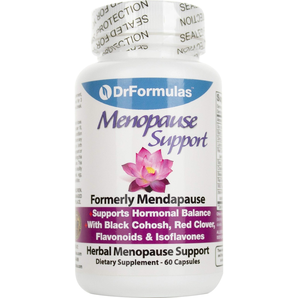 DrFormulas Menopause Supplement for Hot Flashes, Night Sweats ve Mood Swings Relief with DIM, Dong Quai, Black Cohosh, 60