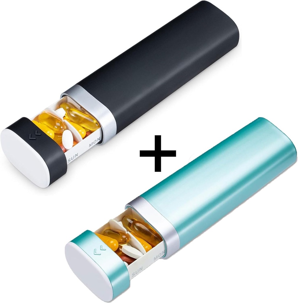 Weekly Pill Organizer 7 Day, Betife Daily Pill Box, Travel Pill Case, Χαριτωμένο Hill Holder για να κρατήσει βιταμίνες, φάρμακα, συμπληρώματα, χάπια Organizer