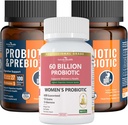 Tüm Aile için Gut & Digestive Health Sche: 100 Milyar Probiyotiks + Women Probiyotiks