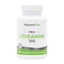 Natures Plus PRO L-Theanine - 60 Κάψουλες - Υποστηρίζει ηρεμία εγρήγορση, υγιή χαλάρωση και βελτιωμένη ανάπαυση - Μη-ΓΤΟ, Vegan & Gluten Free - 60 Μερίδες