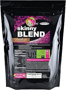 Skinny Blend - Καλύτερη γεύση υψηλής πρωτεΐνης Shake για τις γυναίκες - Ικανοποιώντας χαμηλή Carb Meal Replacement - Keto-Friendly Πρωινό ή σνακ - Healthy Smoothie - 30 Delicious Shakes - Σοκολάτα