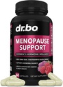 Kadınlar Destek Pilleri için Menopause Supplements - Doğal Menopause Relief for Hot Flashes, Night Sweats & Mood Swings with Dong Quai, Chasteberry & Black Cohosh - Kadınlar için Hormon Dengesi
