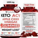 Keto ACV Gummies Advanced Weight Loss - ACV Keto Gummies για την απώλεια βάρους για γυναίκες και άνδρες - Keto Gummies συμπλήρωμα - Detox & Cleanse, Digetion - Μηλίτης Ξύδι - Apple Γεύση