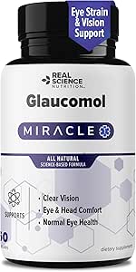 Glaucomol Miracle - All Natural Supplement - Vision Clarity, Vision Support Supplement ve Eye Health