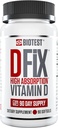 Biotest D Fix - 5000 IU High-Abvitamin Vitamin D3, 90 Hizmet - 90 Softgels