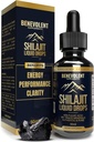 Saf Himalaya Shilajit Liquid Drops - 1000 mg Natural Shilajit Drops - 85+ Trace Minerals &% 40 Fulvic Acid for Energy Boost, Detox Cleanse, Strength & Immunity Support - 50 Day Supply