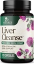 Liver Cleanse Detox & Repair Formula - 20-σε-1 Advanced Liver Support Supplement with Silymarin Milk Thittle, Dandelion Root, Artichoke Extract, Turmeric, Choleine, & Beetroot - 120 Veggie Κάψουλες