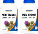 Nutricost Milk Butle 1.000 mg Equivalent, 240 Capsules (2 Pack) - 4:1 Ekstraksiyon - Vegan, Non-GMO ve Gluten Free