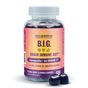 Del-Immune V + Ashwagandha - Εγκεφαλικό ανοσοποιητικό βλεννόρροια (B.I.G.) Gummy - Όλα τα φυσικά ανοσοποιητικά & Gut υποστήριξη με ψευδάργυρο, βιταμίνη D3 + Digestive Ένζυμα (60 Gummies)