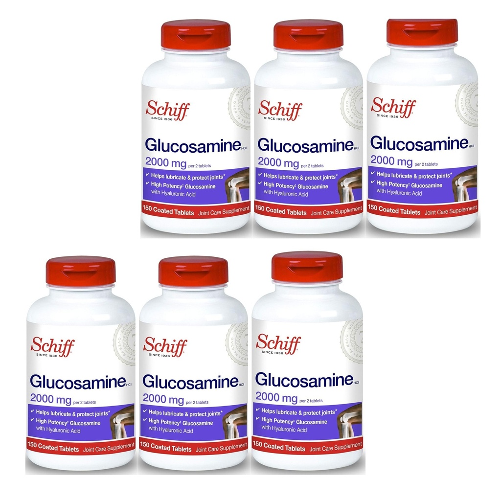 Schiff Glucosamine 2000 mg with Hyaluronic Acid (Görünen 5)