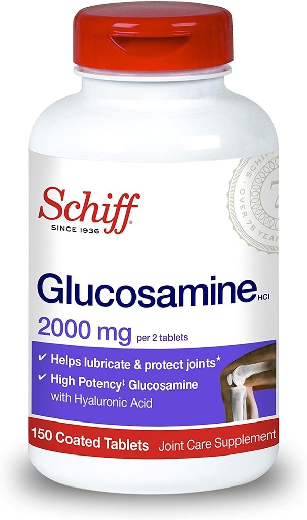 Schiff Glucosamine 2000 mg with Hyaluronic Acid (Görünen 5)