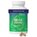 Microbiome Labs MegaGuard Gut Health Supplements - Ρίζα Ginger, Ρίζα Licorice & Artichoke Leaf Extract to Support Digestive Health & Occasional Gas - για γυναίκες, άνδρες & παιδιά 8+ (60 κάψουλες)