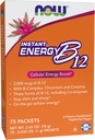NOW Συμπληρώματα, Instant Energy B-12 (2.000 mcg B-12 ανά πακέτο), Cellular Energy Boost*, 75 πακέτα