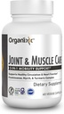 Organixx Joint & Muscle Care Organic Turmeric Supplement, 3-in-1 Frankincense, Turmeric ve Myrrh Ortak Sağlık & Ortak Destek Tamam Body Care Capsules, Supports Swelling, Ger, 60 Capsules