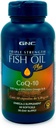 GNC τριπλή δύναμη Fish Oil Plus CoQ10 Omega 3 συμπλήρωμα, 1000mg EPA και DHA, 100mg CoQ10, καρδιά και Circulatory υγεία, Plus δέρμα, αρθρώσεις, εγκέφαλος, και μάτι, Coated to Control Fishy Burps, 30 υπηρεσίες