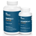 Dr. Tobias Omega 3 Balık Yağı ve D-3 Vitaminleri Genel Sağlık - 3 Ay Supply
