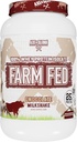Axe & Sledge Farm Fed 100% Whey proteini | 25g protein | Low Carb, Low Sugar, Gluten Free | Protein Toz for Men and Women | DW | ABD'de Yap | 28 Hizmet, Çikolata Sütshake