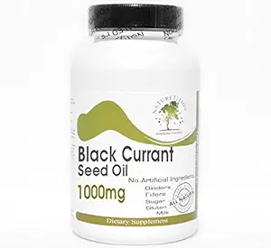 Black Currant Tohum Yağı 1000 mg - 180 Capsules - Hayır Katkıları - Naturetition Supplements