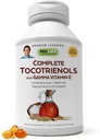ANDREW LESSMAN, Gamma Vitamin E 30 Softgels ile Tam Tocotrienols - 8 Vitamin E (Alpha, Beta, Gamma, Delta Tocopherols ve Tocotrienols) Güçlü Anti-oksit. Katkı yok