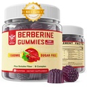 Berberine Supplement 1500 mg with ► Fiber, B1, B3 & B6, Sugar Free Berberine HCL Gummies, High Bioavailability AMPK Activitor for Męt Truthlism Balanced, Daily Digestive & Body Mânâgęm