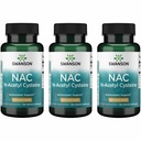 Swanson NAC - N-Acetyl Cysteine - 600 mg 100 Capsules (3 Pack)