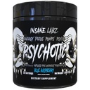 Insane Labz Psikotic Black Edition Mid Stimulant Pre Workout Toz, Enerji Odaklı pompalar, AMPiberry tarafından akreplenmiş, 35 Hizmet (Mavi Raspberry)