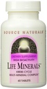Source Naturals Life Minerals, Krebs Rise Multi-Mineral Kompleksi,60 Tabletler